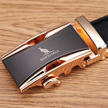 Luxury Leather Men's Belt