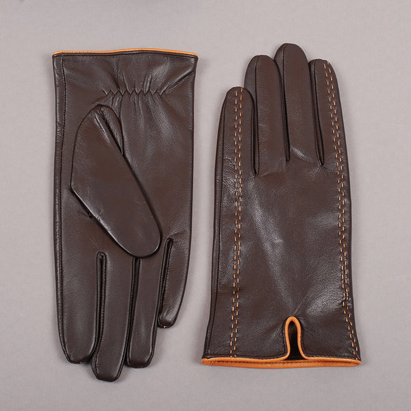 Genuine Leather Winter Gloves