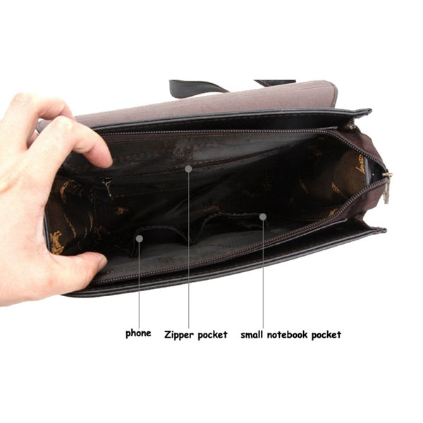 Leather Messenger Bag