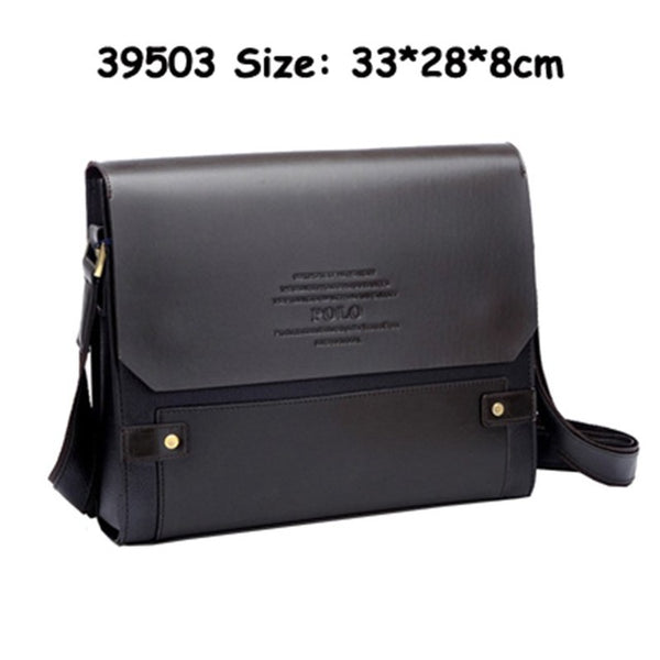 Leather Messenger Bag