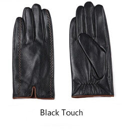 Genuine Leather Winter Gloves