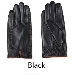 Genuine Leather Winter Gloves