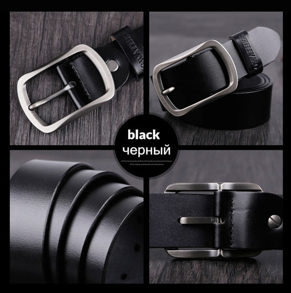 Cowhide Leather Belts for Men